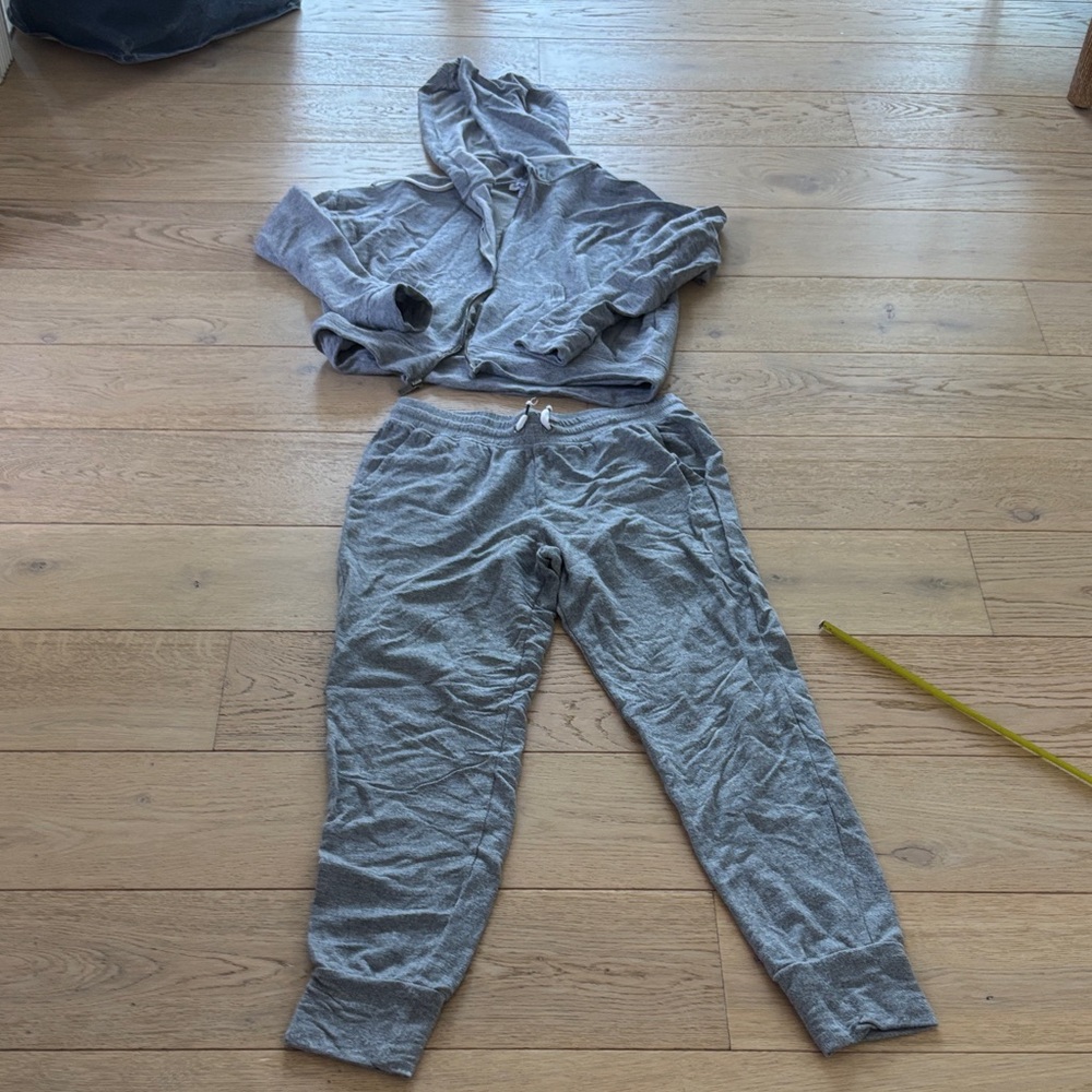 Splendid Light Gray Women's Jogger Set